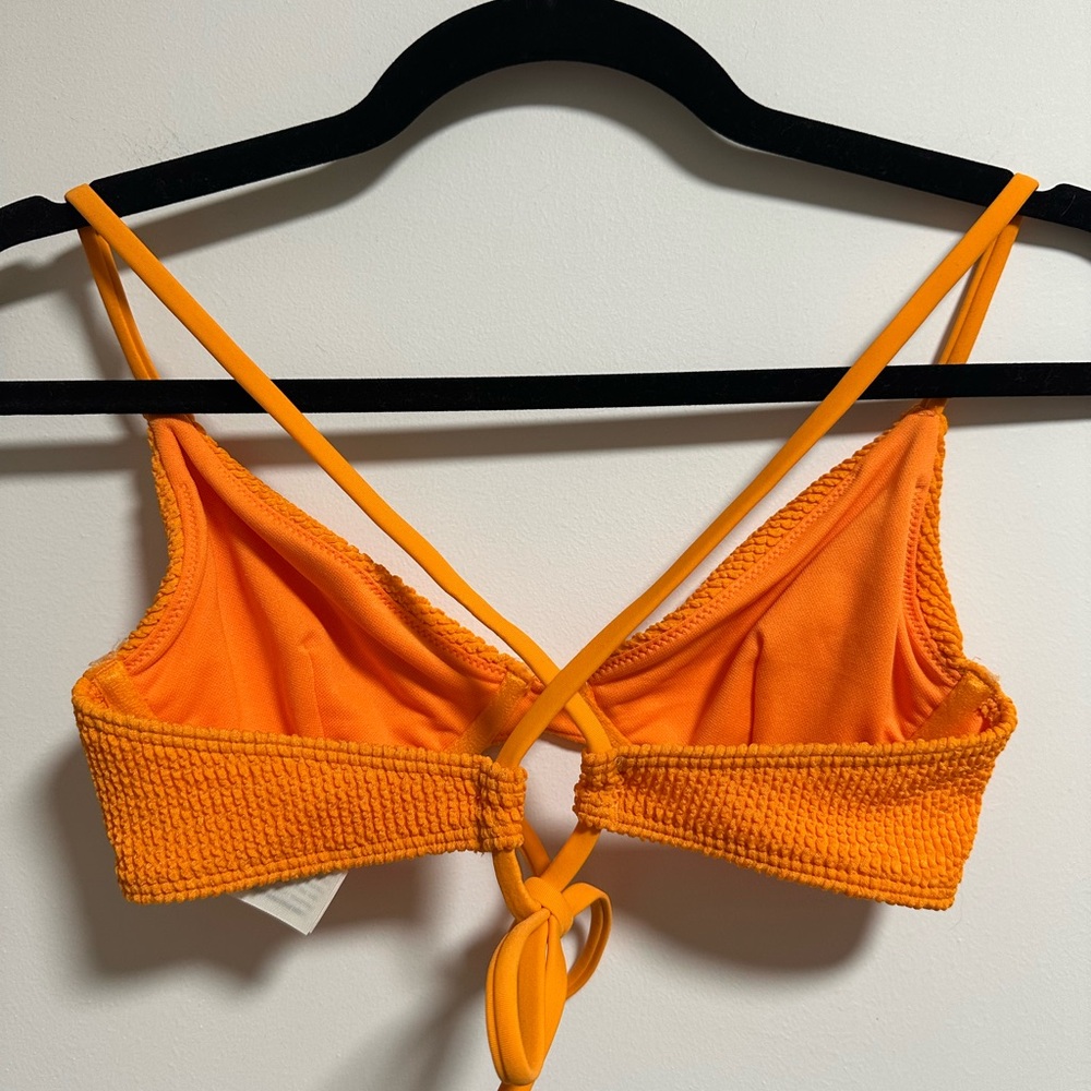 Hollister Bikini Set Purple and Orange Textured - Picture 8 of 10